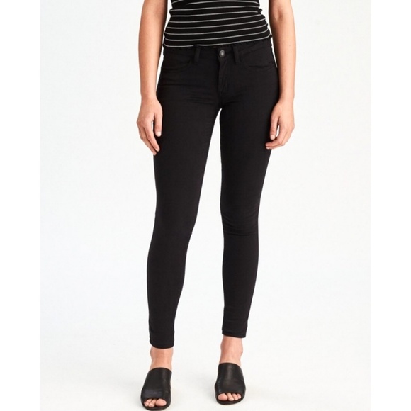 AMERICAN EAGLE Black Jegging - Picture 1 of 3